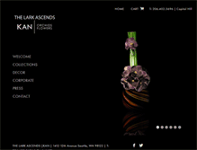 Tablet Screenshot of kanflowers.com